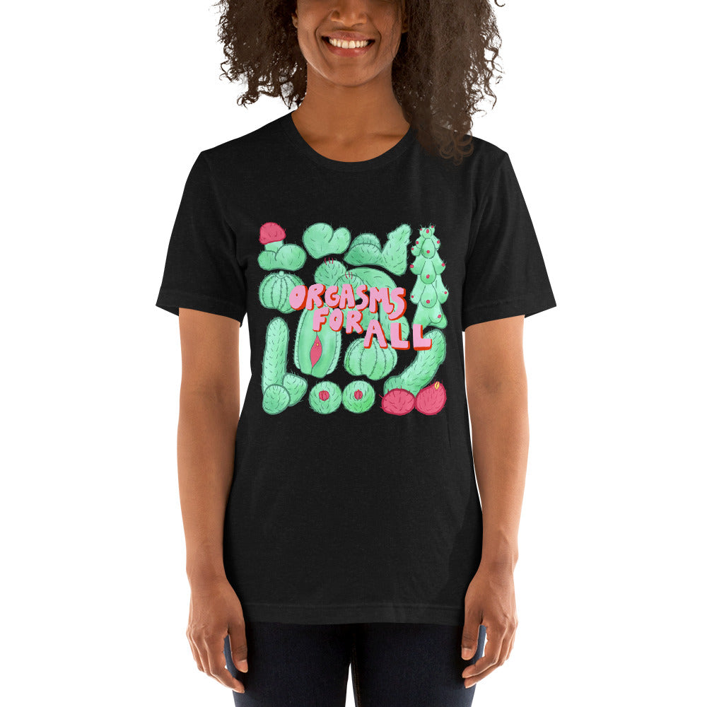 Orgasms For All Short-Sleeve Unisex T-Shirt